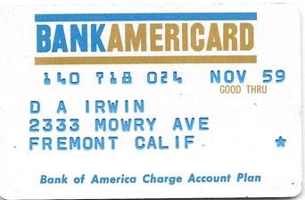 bank of america bankamericard credit limit